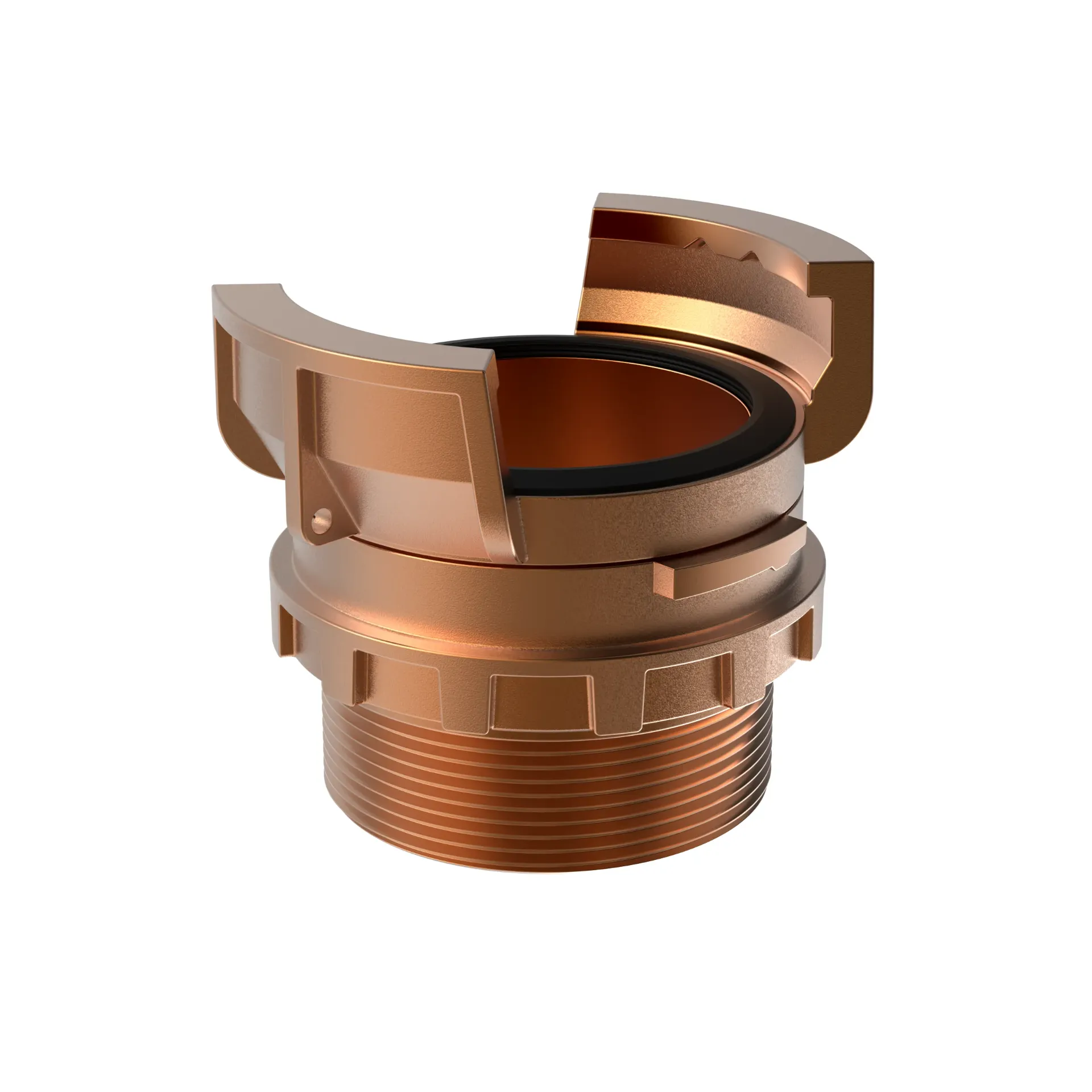 DSP coupling brass - wl 45mm 1.1/2"  m