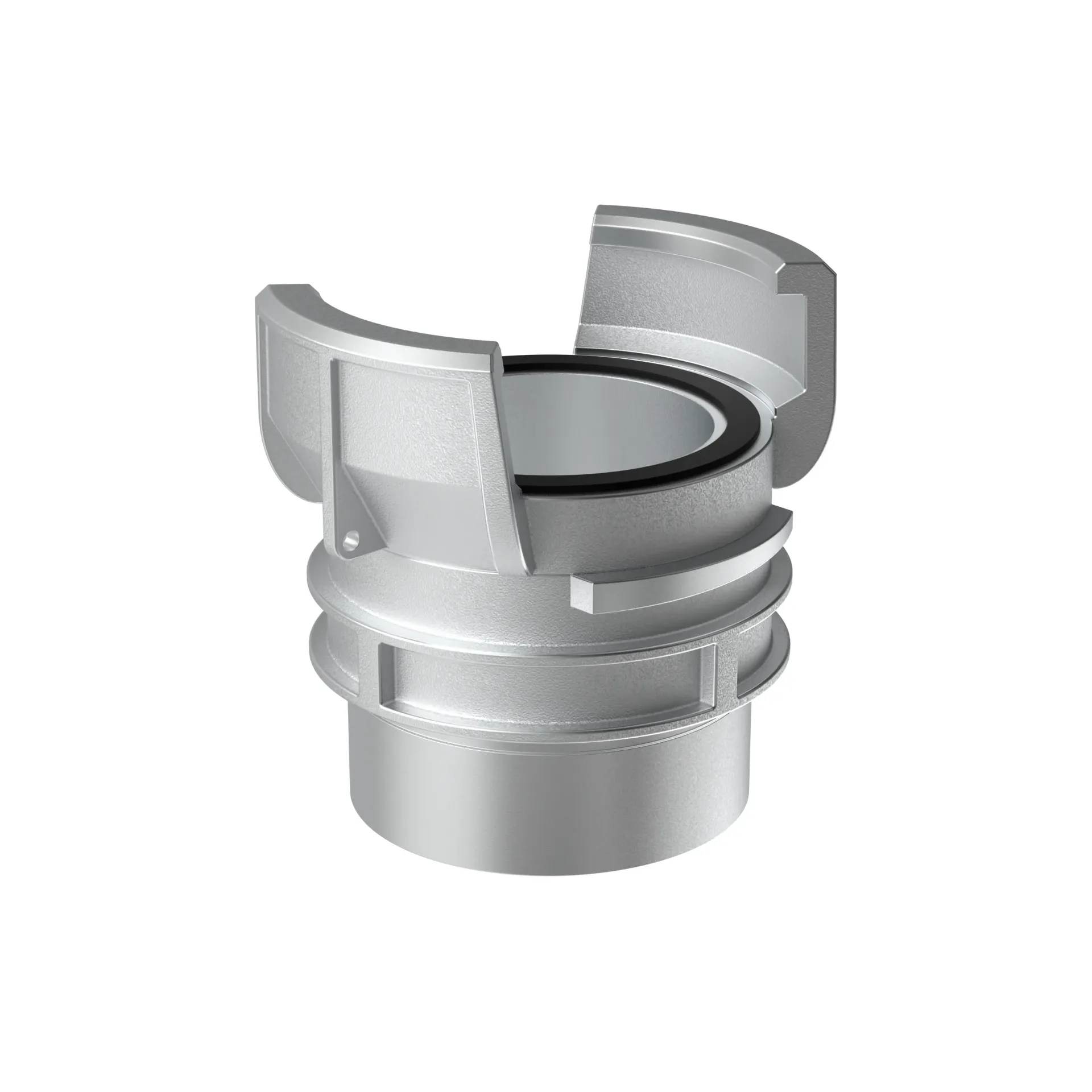 [GUV040G] Guillemin DN40 x 1"1/2 Vrouw. met grendel - Alu