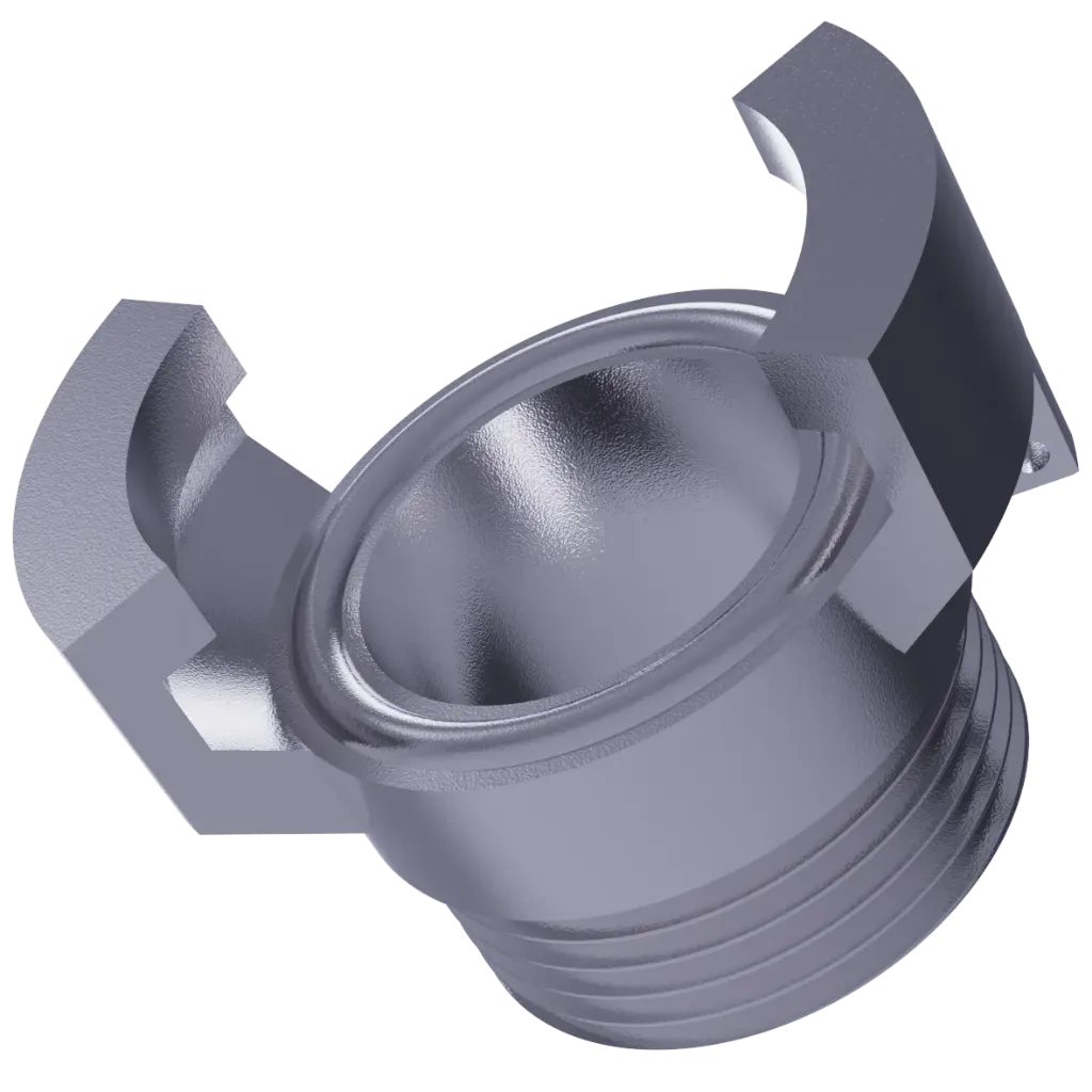 [GUM065] Guillemin DN65 x Man. 2"1/2 zonder grendel - alu