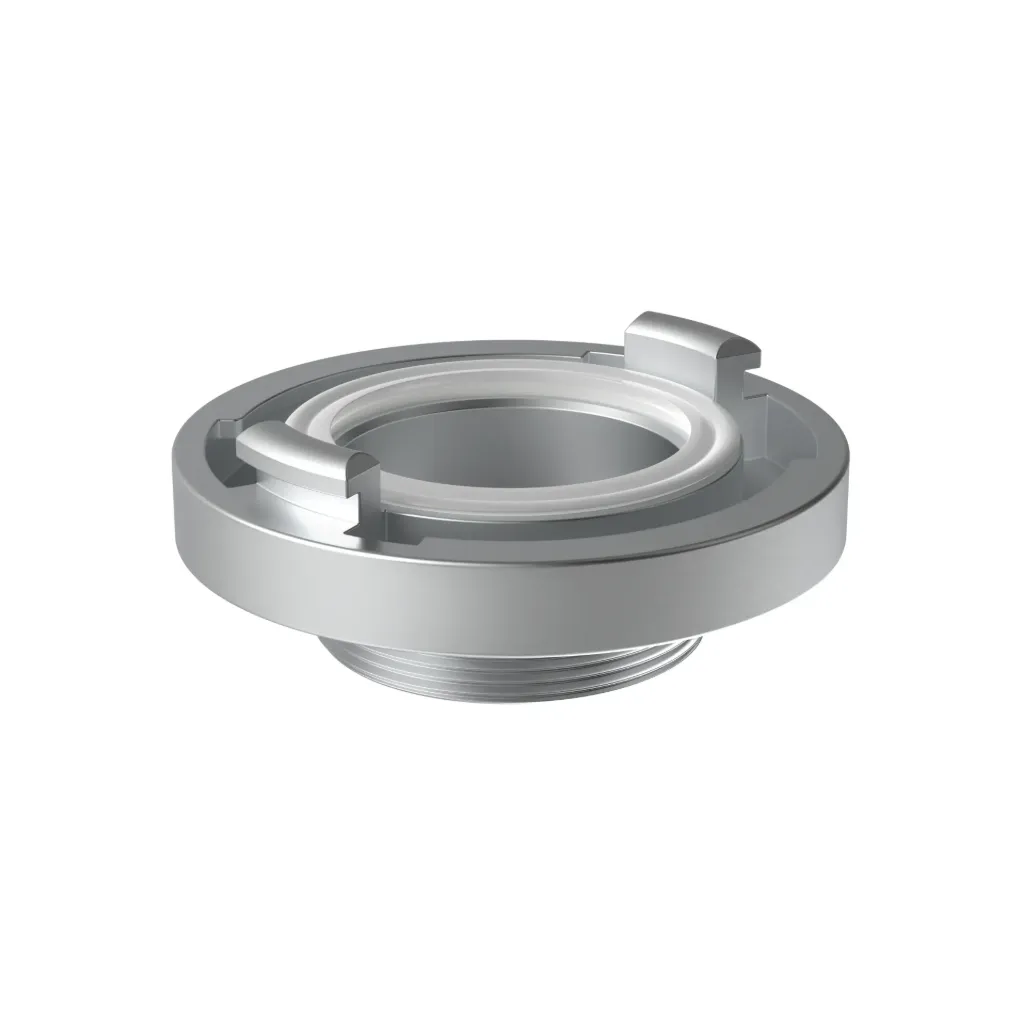 Storz coupling stainless steel 52 x  NPT 1"1/2 male Lug 66
